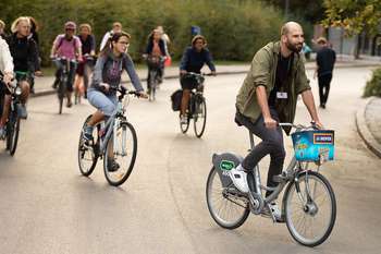 S kolesi po Emoni na Evropski teden mobilnosti