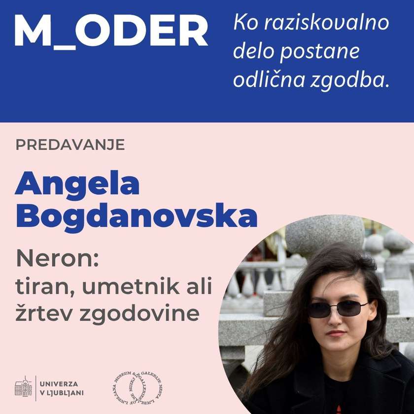 ODPOVEDANO [M_oder] Angela Bogdanovska: Neron: tiran, umetnik ali žrtev zgodovine