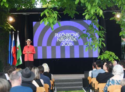 Podelitev Plečnikovih nagrad 2026