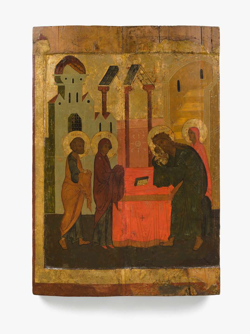 Jezusovo darovanje v templju, druga polovica 16. stoletja, Muzej umetnosti v Jaroslavlju