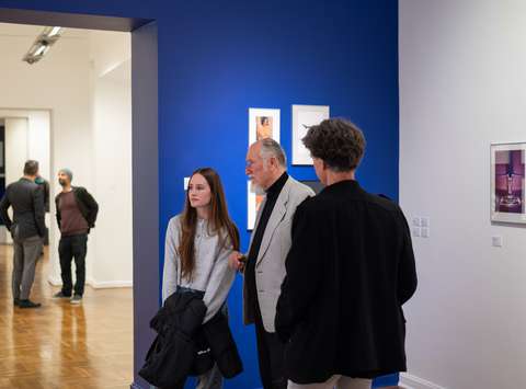 Odprtje razstave Nemirno oko, 6. november 2025.