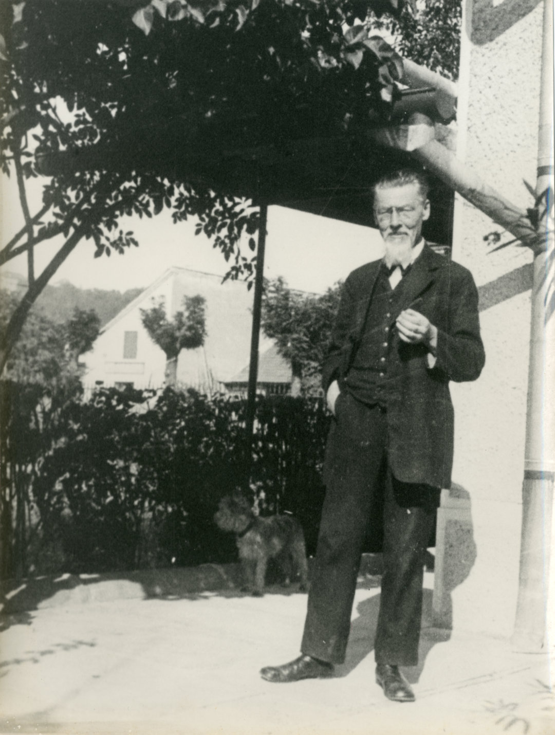 Plečnik s Sivkom, okoli 1933